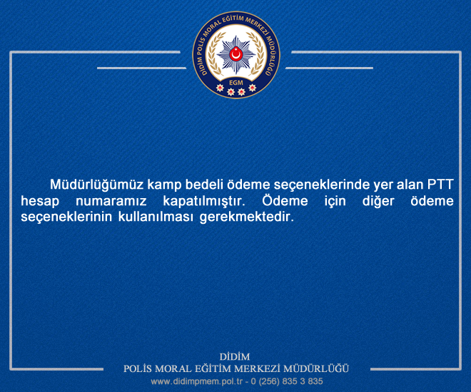 DidimPMEM's tweet photo. PTT Hesap Numaramız Kapatılmıştır. https://t.co/ewuXIHQxgL