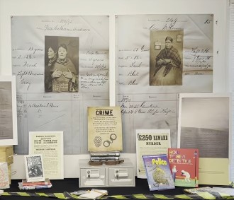 Pop into Oldmeldrum Library for a display of local historical true crime, courtesy of Aberdeen City &amp; Aberdeenshire Archives. The display will be with us all summer long!
Check out our opening hours, go to  tinyurl.com/ynb8ecds