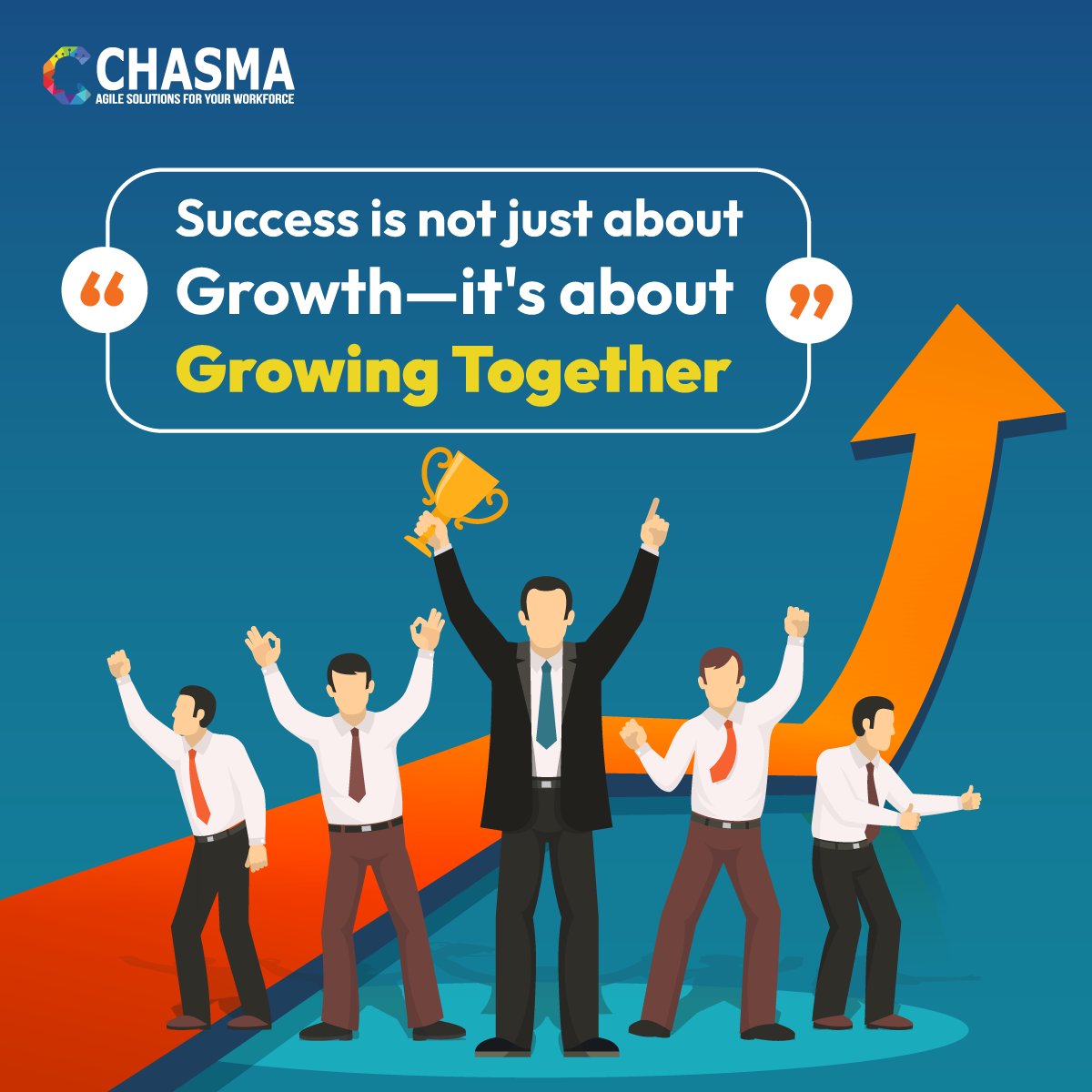 ChasmaPlace's tweet photo. Success isn’t just about growth—it’s about growing together.
At Chasma, teamwork drives everything we do.
@ChasmaPlace
#motivationalwednesday #GrowTogether #Teamwork #SuccessDriven https://t.co/T67iyX9Rsn