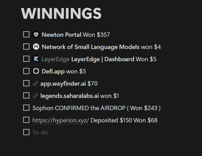 0xfranktech's tweet image. I added Airdrop as one of my side gig this Year, and so far I have made $753 just by clicking on links.

Yes, it&apos;s not much but it&apos;s better than sitting and doing nothing.

Thanks to 
@farmercist_eth 
@0xDecision 
@Wealthygodman 

I am still clicking while workin my 9-5

GM