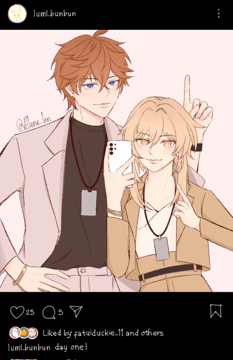 allene_len's tweet image. #chilumi week day 3 : modern
Office au 🫶🫶
#ChlmWeek2025 #タル蛍 @chlmweek2025