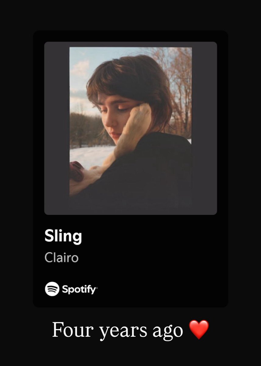 clairodailys's tweet image. Clairo via Instagram Stories ❤️ Happy four years of Sling!