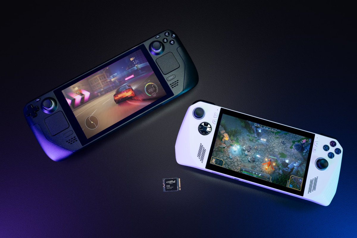 CrucialMemory's tweet image. Being forced this summer to get outside and touch grass? 🌱
Make sure you have enough storage to take your favorite mobile game with you 😉