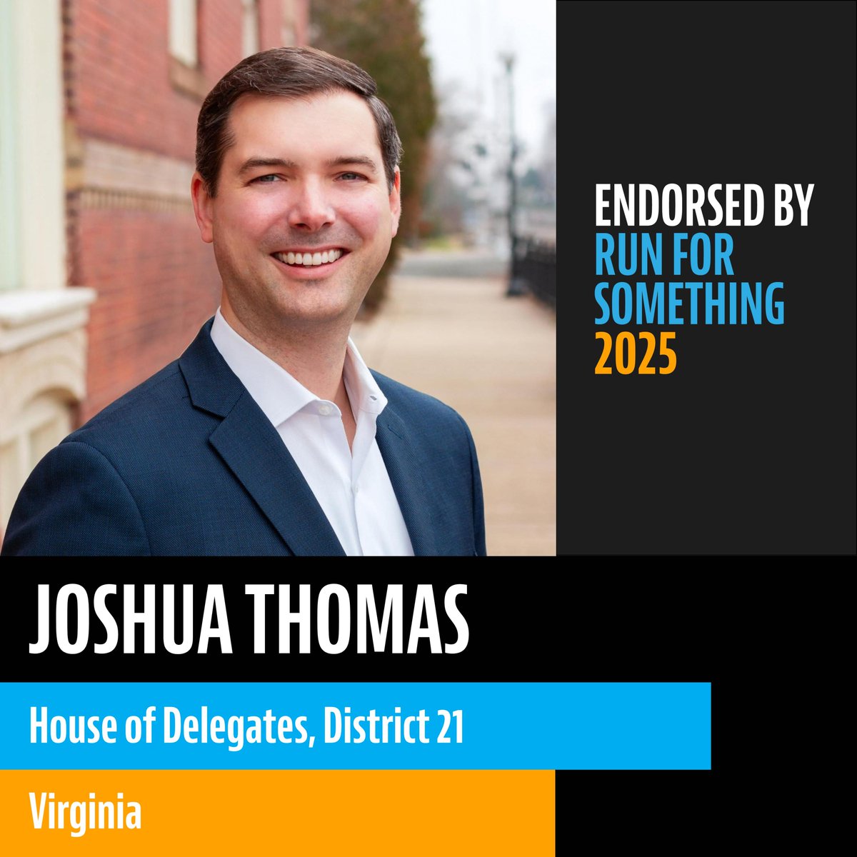 VA_JET's tweet image. When I first decided to accept the call and run for office in 2022, the cost of living was top of my mind. Today, we are closer to making change in VA to help working families like mine.
That's why I am thrilled to receive @RunForSomething's support for my 2025 reelection bid!
