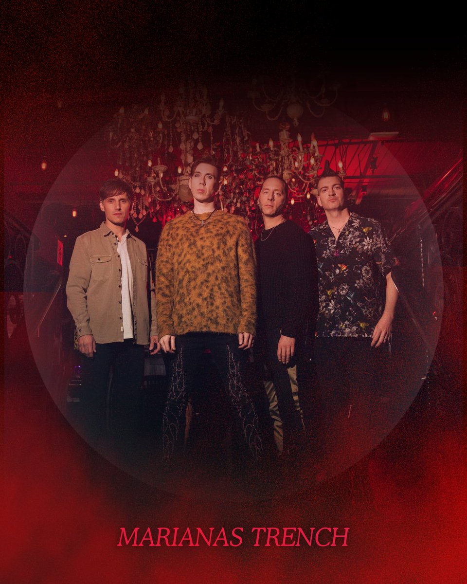 Inching closer to Marianas Trench: The Force of Nature Tour on 10/5 with special guests The Summer Set and senses! Tickets are available at the box office: bit.ly/4jtSeuJ