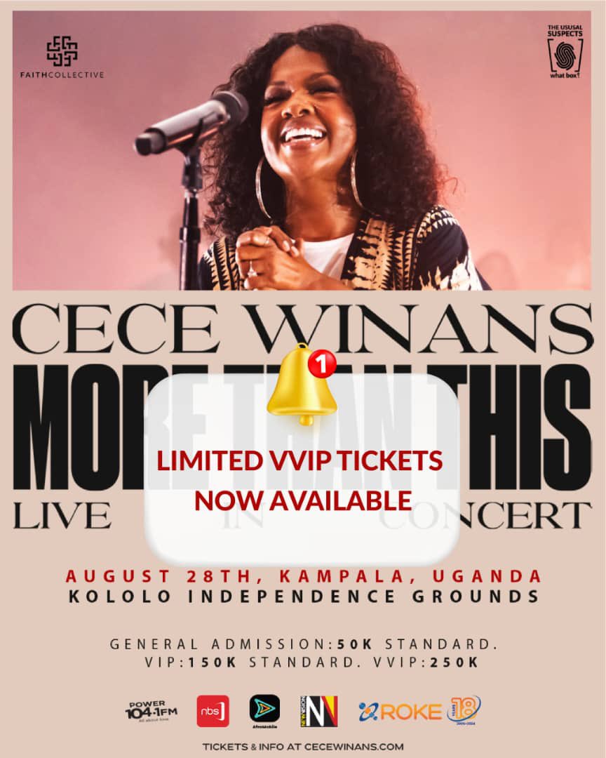 🔔 UPDATE! 🎉 

If you missed the #MoreThanThis VVIP tickets, here is your second chance! 
Limited slots are now available! 
Head to cecewinans.com to grab yours! 🎟️
