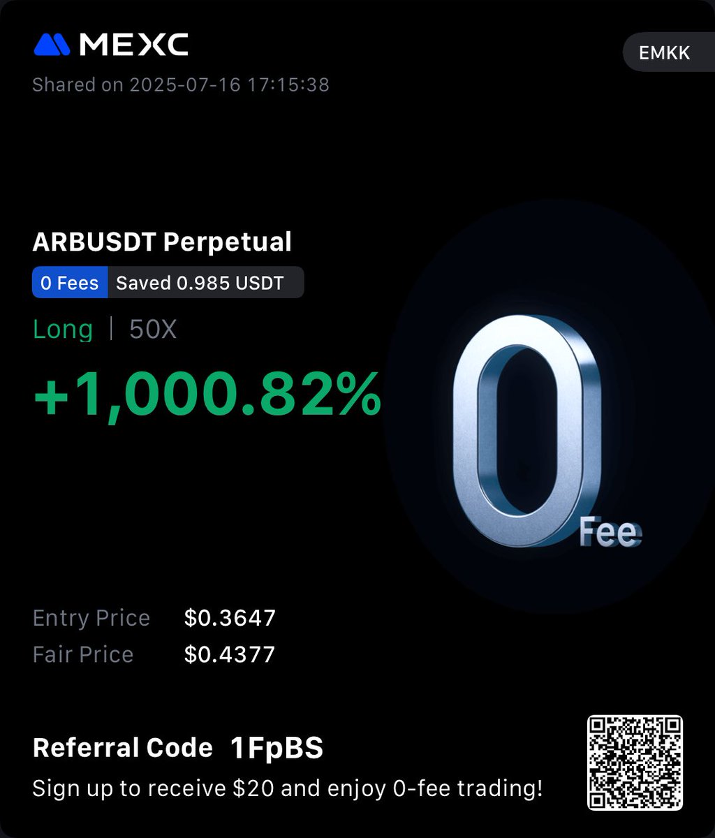 emkfinans's tweet photo. #ARB 10X Ulaştı #ETHFI 15X 🤩😎🚀 https://t.co/7ov8QsMMw0