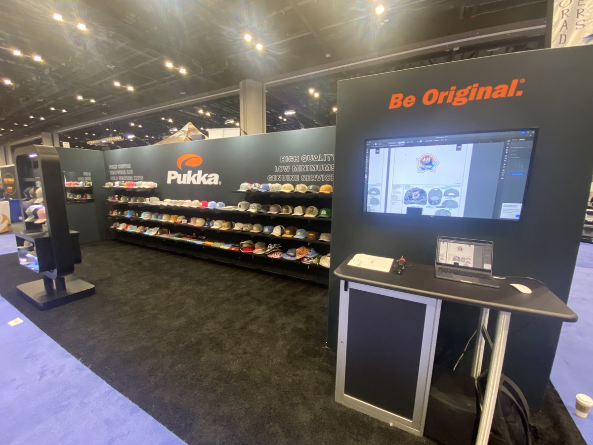 pukkainc's tweet image. The time is now, @icastshow 2025 has begun!

Swing by booth #3212 and lets talk custom hats.

#customhats #lowminimums #beoriginal