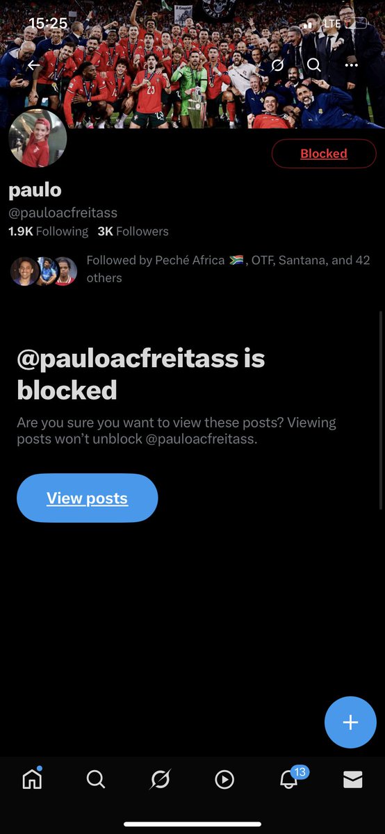 If this guy comes to your Dm block and report his account he is a fucking scam and he’ll try to take your account don’t fall for it
