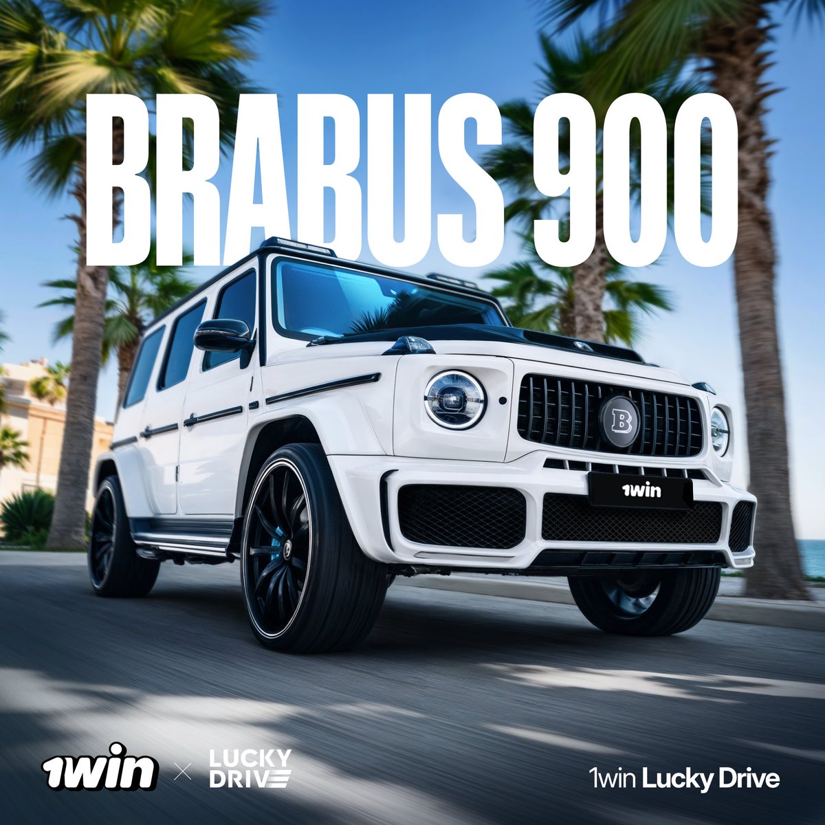 1winPro's tweet image. The Lucky Drive elevates the game with an exclusive lineup: the BRABUS 900 Rocket Edition, premium Apple prizes and freespins.
Secure your entry with a deposit of $10 or more.
Results: August 15.
Be part of this #giveaway — 1wxvsd.life/freemoney.