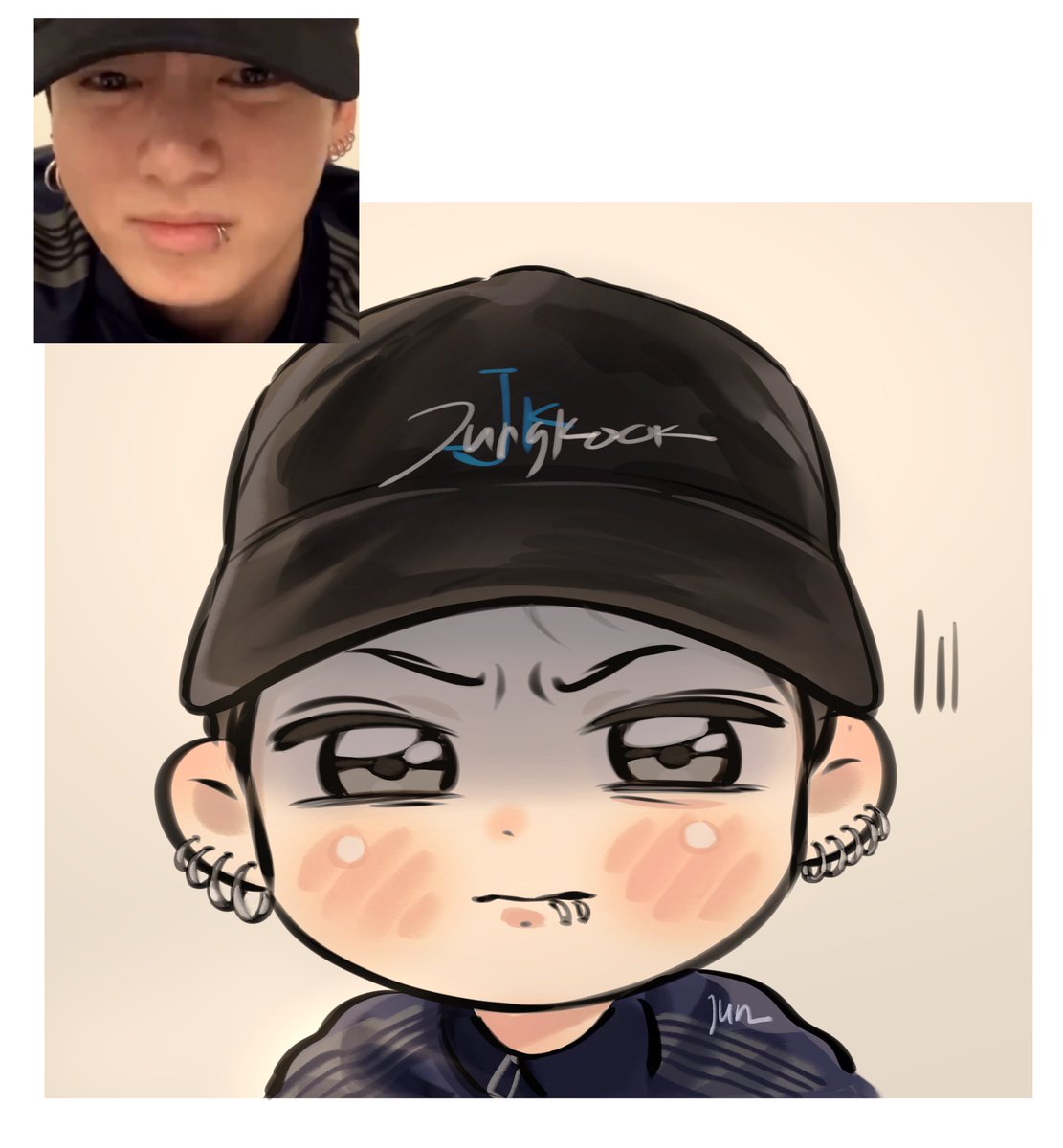 kookiechimm's tweet image. 😯 —&amp;gt; 😠