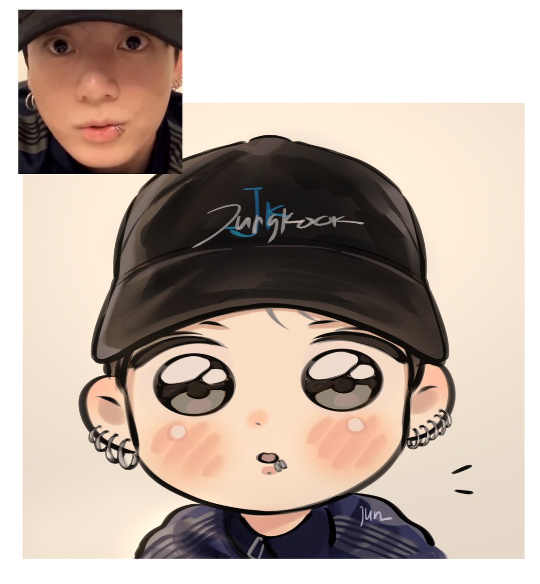 kookiechimm's tweet image. 😯 —&amp;gt; 😠