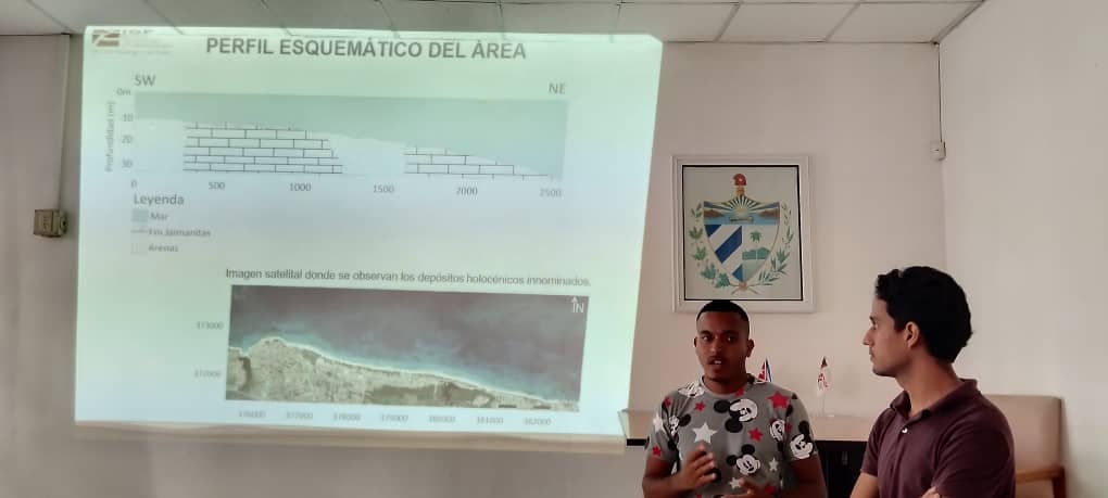 Culmina curso: Introducción de la Geología Marina, impartido por el especialista Miguel Cabrera Castellanos, con el protagonismo de  los jóvenes investigadores del <a href="/IgpCuba/">IGP</a>.