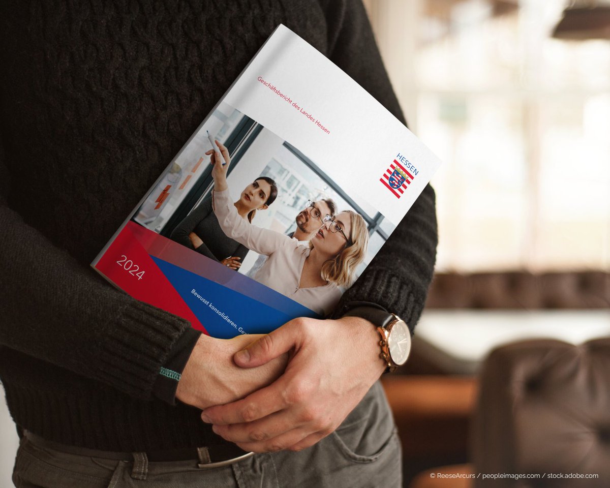 Bewusst konsolidieren, gezielt investieren: Minister Lorz hat heute den #Geschäftsbericht 2024 vorgestellt. Alle Infos: hessenlink.de/pm25-82 #Hessen