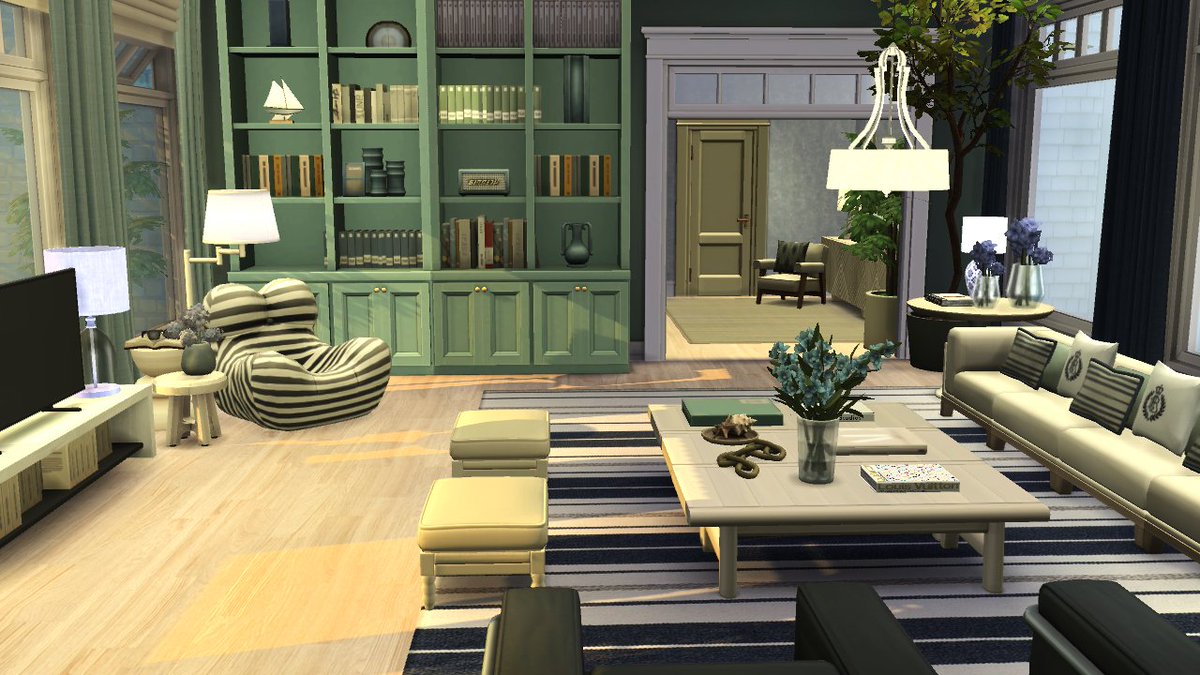 Willian10L's tweet photo. Brindleton Bay summer holiday home
#Sims4 #Simcc #simsbr #brindletonbay #Hamptons
#thesims #showyourbuilds #simscommunity https://t.co/z6aH0hSkew