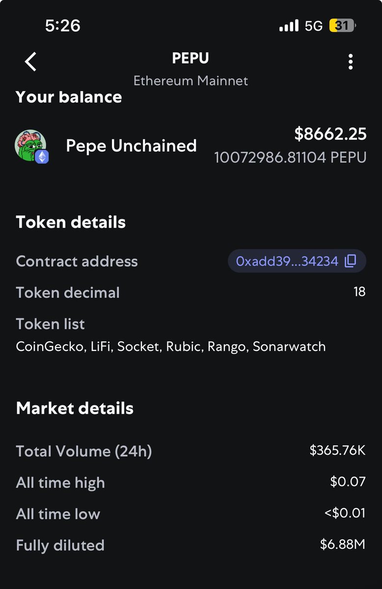 egyniles1984's tweet photo. Why I can’t reach PEPU support? No one is reaching me out!! 10m tokens stuck in my wallet and no one really care from PEPU dev team!!!! https://t.co/ohTePGKd4v