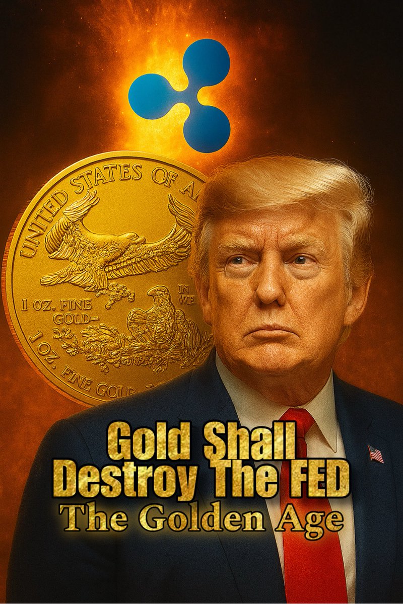 Gold Shall Destroy The FED 🚫🏛️
The Golden Age 

1/
For over a century, The Federal Reserve has controlled our money, our credit, and quietly-our future.
But what if we’ve already seen the beginning of its end?

This thread breaks down the quiet revolution that’s already