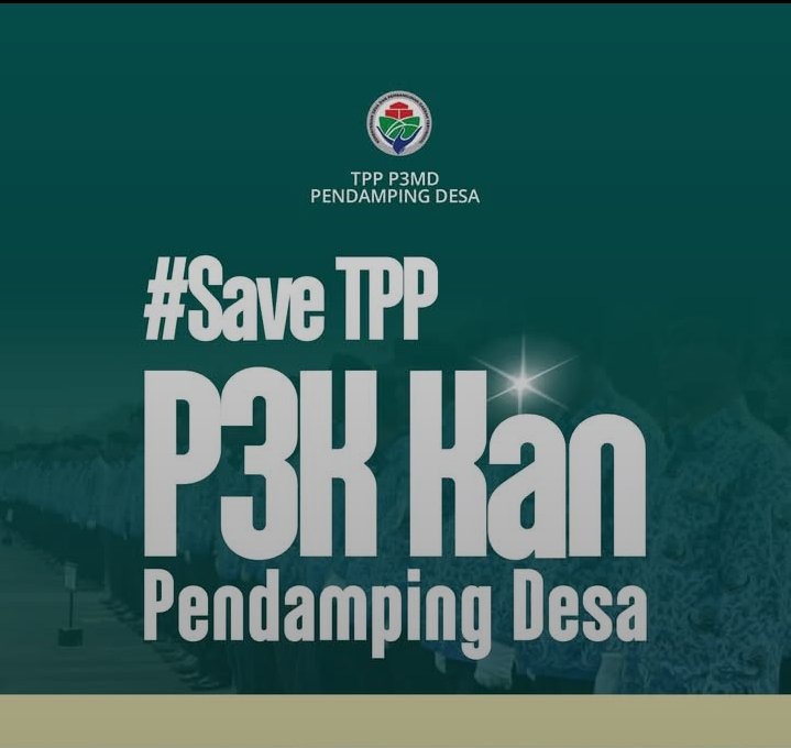 muqorrobin95971's tweet image. #SaveTPP
#PendampingDesaMenuntutPPPK
#PPPKPendampingDesa

@prabowo
@YandriSusanto27
@ArizaPatria
@taufikmadjid71
@kemendespdt
@bpsdmkemendesa
@DesaPeNusantara