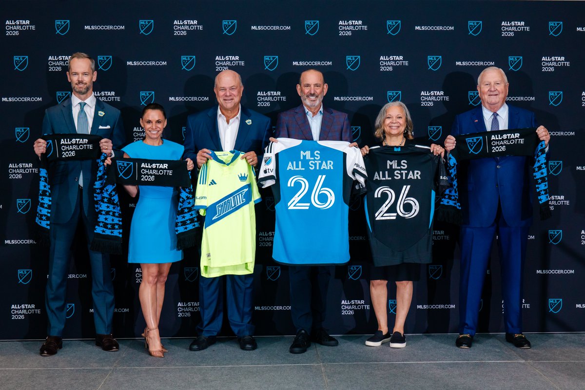 thesoccerdon's tweet image. Get ready, Charlotte!
The 2026 MLS All-Star Game is coming to your city.
Congratulations to David and Nicole Tepper, everyone at @CharlotteFC, their partners, and Charlotte FC’s incredible supporters.
As the momentum behind our sport in North America reaches an all-time…