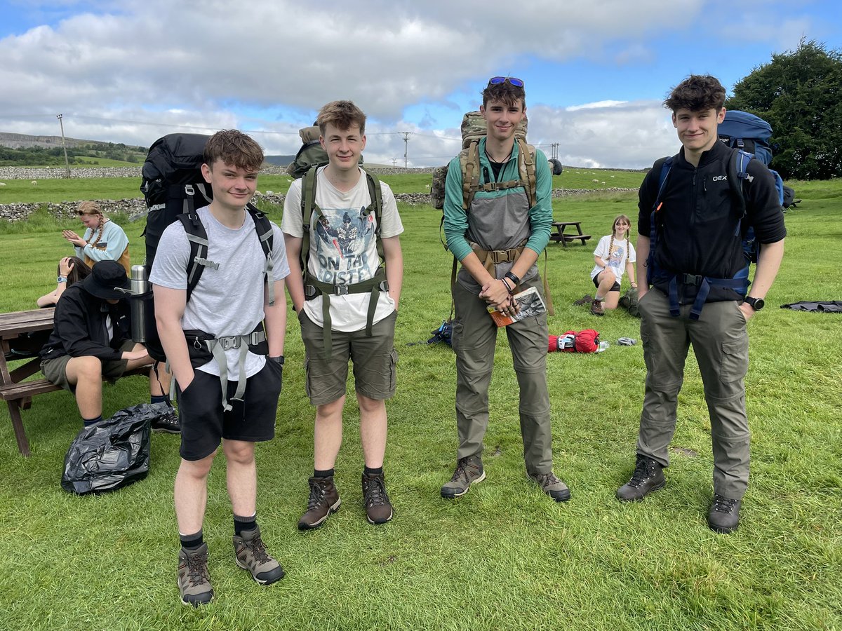 Gold qualifier day 2. Thankfully much better weather today. All groups doing well and assessor impressed by their teamwork, competency and grit!