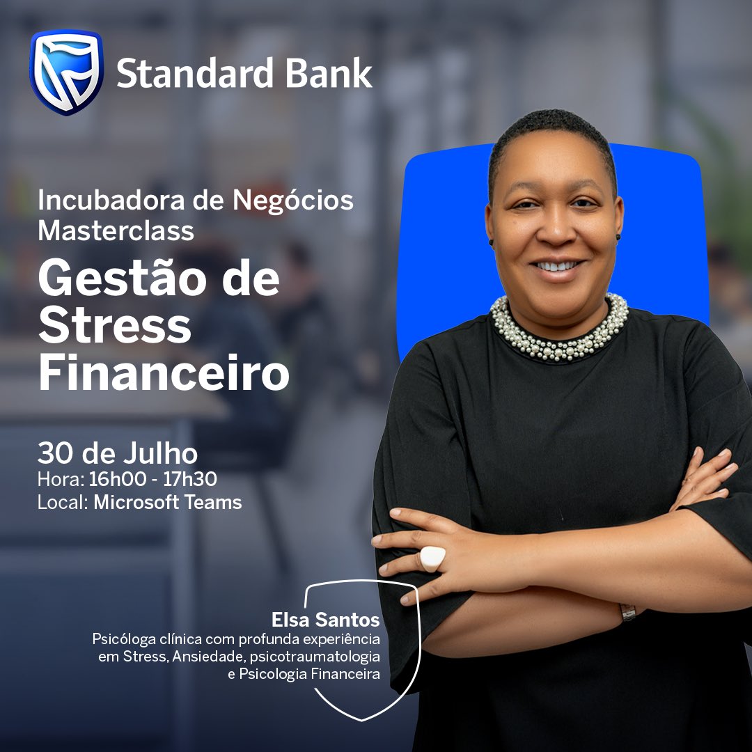 Sentes que o dinheiro é uma fonte constante de ansiedade?
Nesta sessão exclusiva, vais aprender a transformar a tua relação com as finanças e a reduzir o impacto emocional que o dinheiro tem na tua vida.

A psicóloga clínica Elsa dos Santos, especialista em psicotraumatologia,