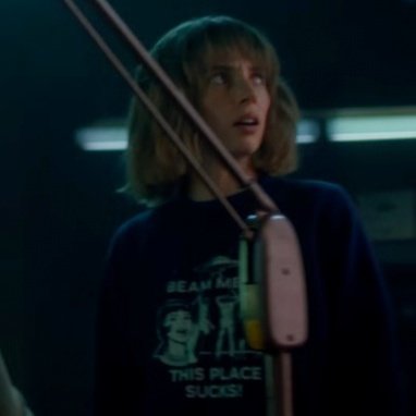 chr0nicy4pper's tweet image. im actually kicking my feet and giggling thats my wife im in love with her call me nancy wheeler with the way i'd- *GUNSHOTS*