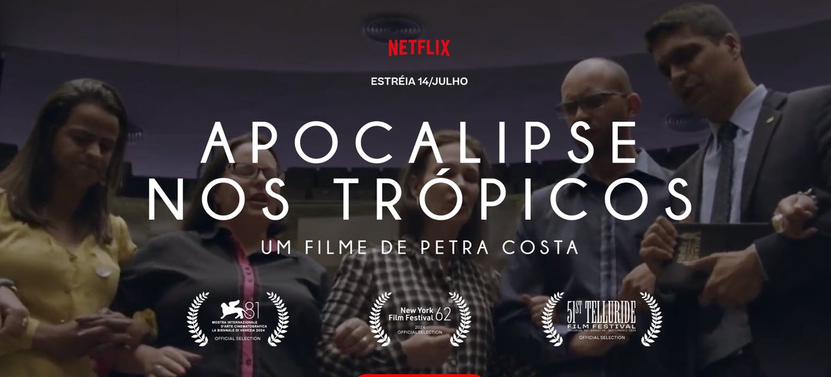 DreamislandP's tweet image. APOCALIPSE nos TRÓPICOS da @petracostal é um soco no estômago. Estivemos muito próximos de voltarmos á uma era sombria do nosso país, sustentado por um fundamentalismo teocrático extremamente deturpado. É uma evolução do Democracia em Vertigem. #apocalipsenostropicos