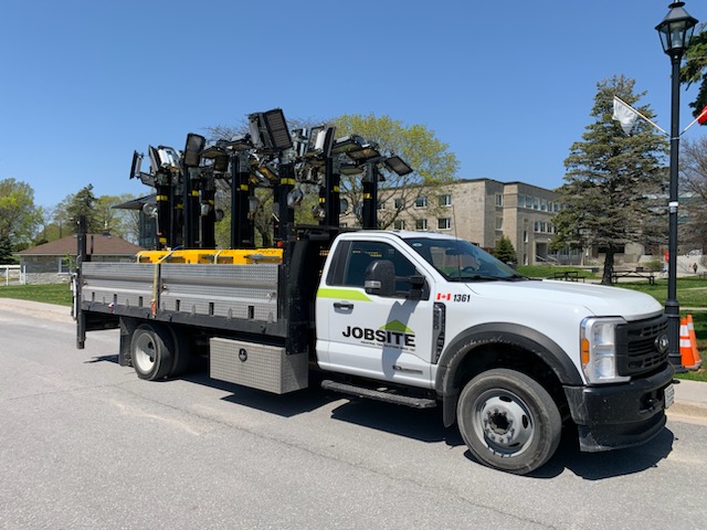 Keep your site lit and your crew safe—Jobsite Industrial Rental Services delivers reliable light tower rentals right where and when you need them. Powerful illumination with zero emissions and no fuel use—sustainability that works as hard as you do.
