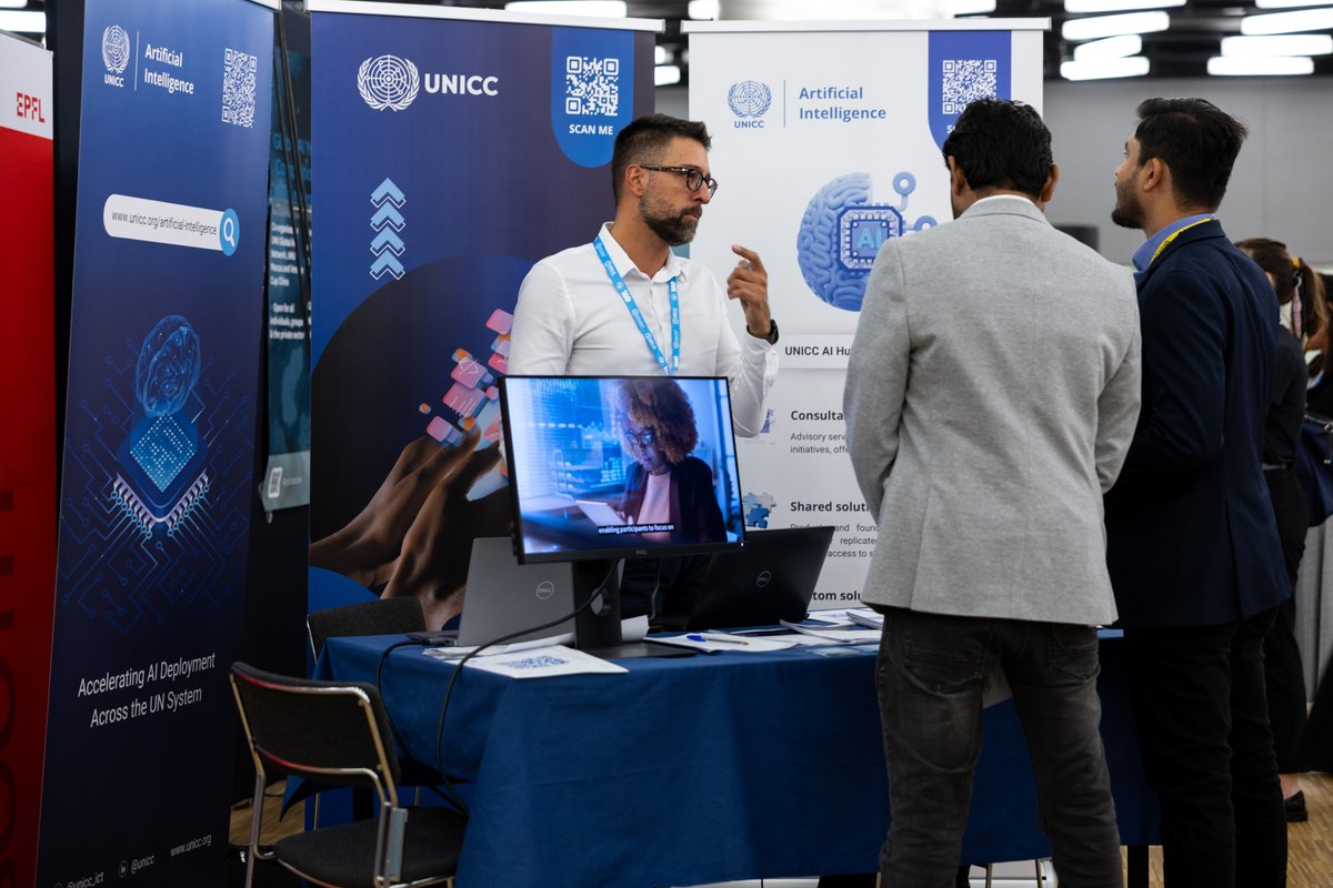 🌐 Last week in Geneva, UNICC joined global leaders, innovators, and partners at the 2025 #WSIS20 High-Level Event and the #AIforGood Global Summit to spotlight digital innovation across the UN system. 

🔗 Learn more 👇
unicc.org/news/2025/07/1…  

📸 Photos: ITU/UNICC