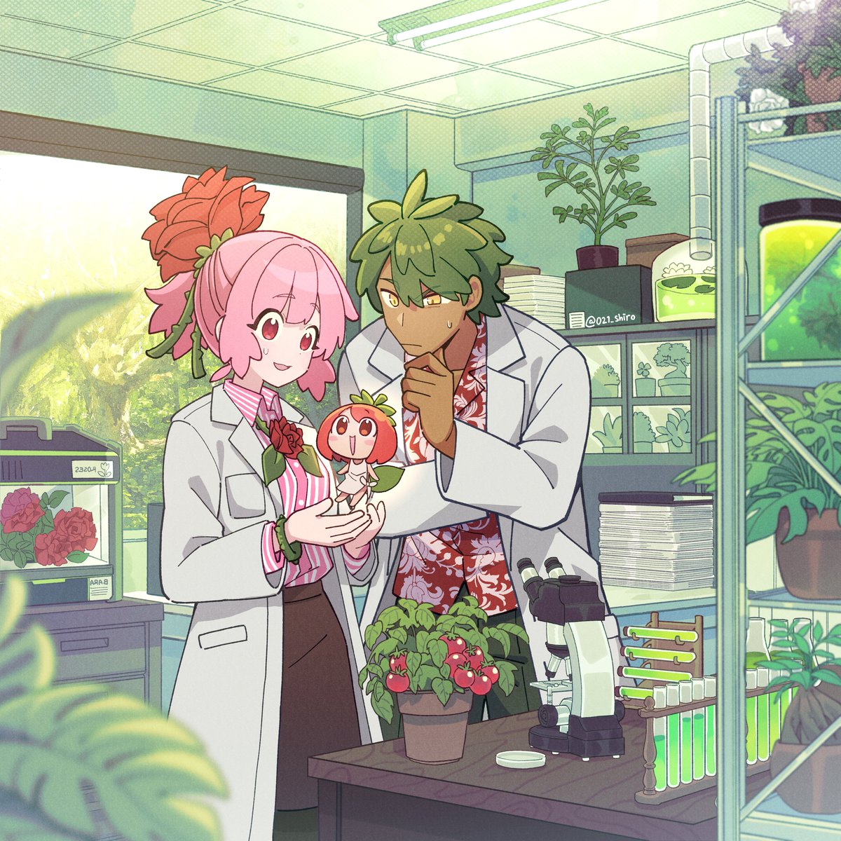 021_shiro's tweet image. 植物研究室の日常
#cspcontest44