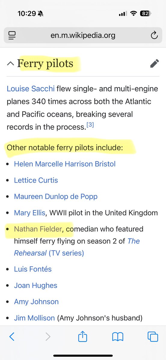 SteveNomadic's tweet image. Random Wikipedia find of the day:
@nathanfielder #TheRehearsal