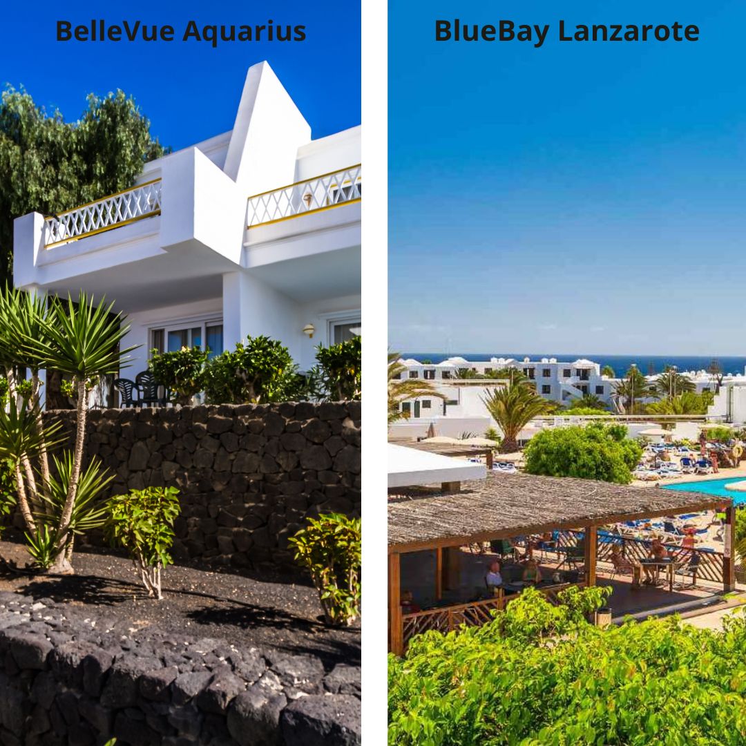 Damos la bienvenida a los nuevos establecimientos asociados de la cadena #07Hotels (W2M)

#BelleVueAquarius (📍Puerto del Carmen)
#BluebayLanzarote (📍Costa Teguise)