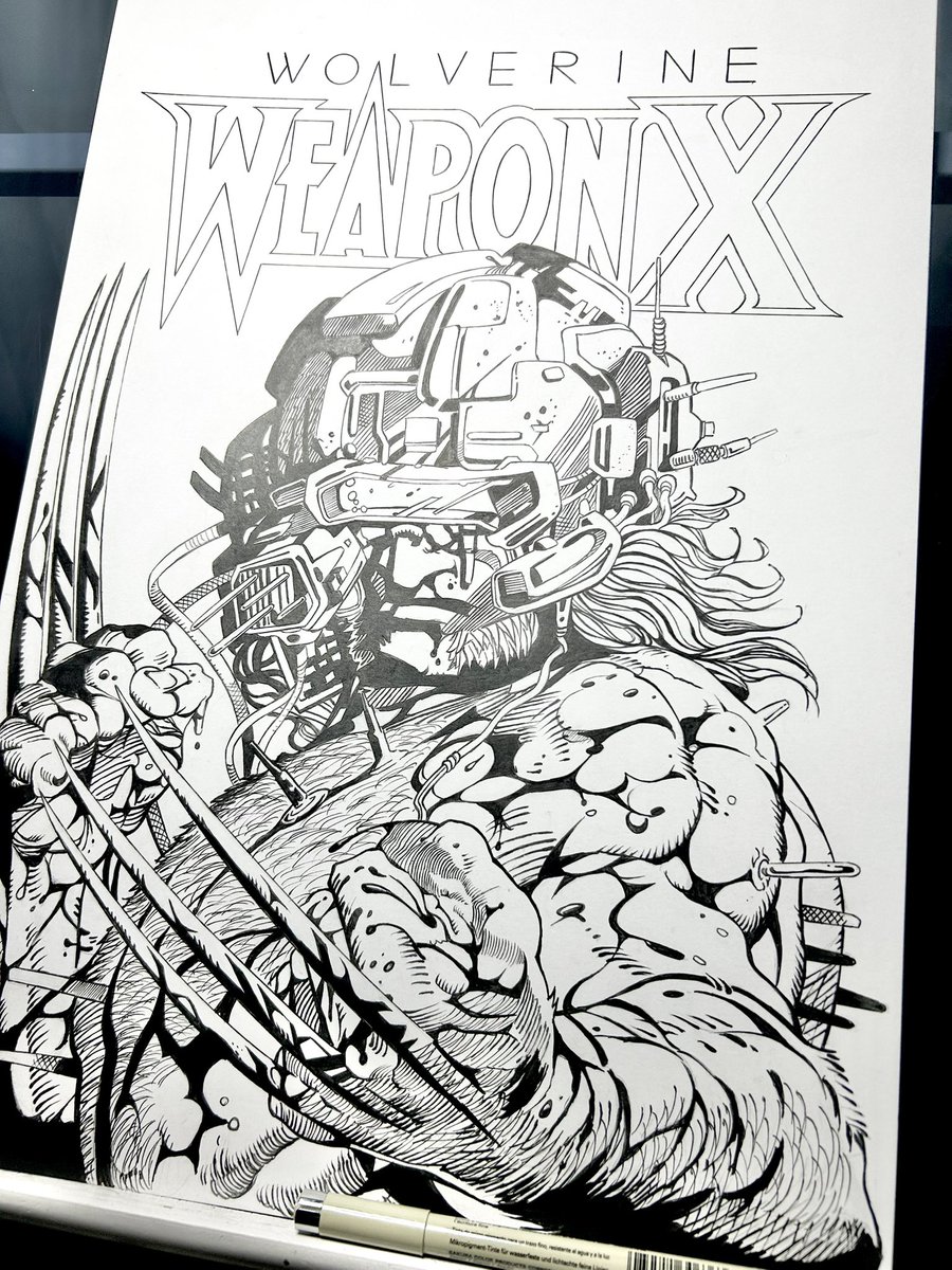 salsdad2018's tweet image. Weapon X after legend Barry Windsor Smith ✍🏼#WolverineWednesday