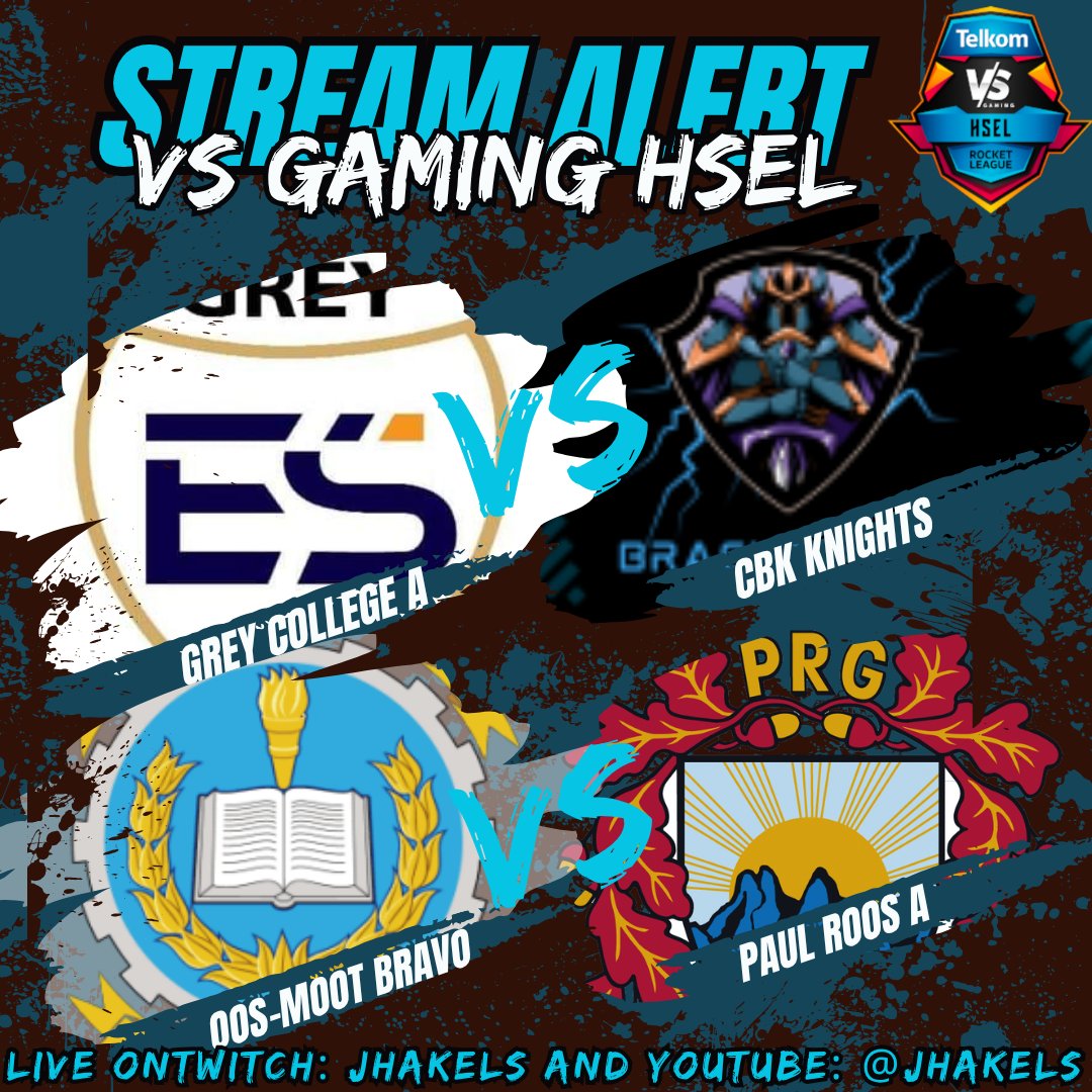 JH Stoltz (@jhstoltz) on Twitter photo The only thing better than <a href="/VSGamingWorld/">Telkom VS Gaming</a> action is having two games live on stream. Live from 19:50 on twith.tv/jhakels and youtube.com/@JHakels. The only thing better than <a href="/VSGamingWorld/">Telkom VS Gaming</a> action is having two games live on stream. Live from 19:50 on twith.tv/jhakels and youtube.com/@JHakels.