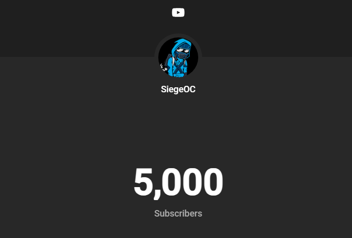 We have been grinding the past few months &amp; it has paid off like crazy. I am grateful to everyone in the Borderlands community that has shown love to me. 

This is only the beginning. Thank you for 5k on YouTube 🤝