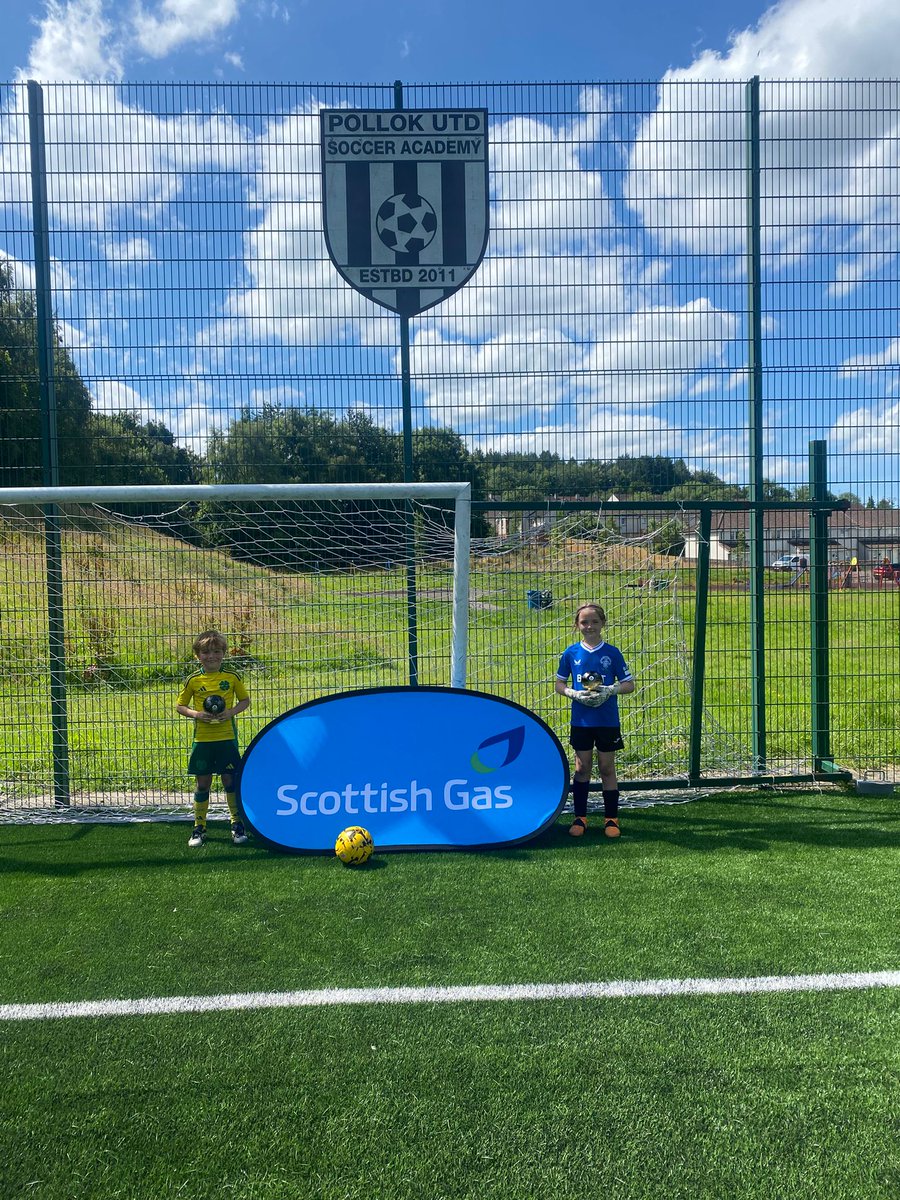 PollokUtdS_A's tweet image. Huge congratulations to Chris and Jessica — our Players of the Week at last week’s camp! 👏
They stood out to coaches for their teamwork, respect, and brilliant play across the week. Well done to all the fantastic young players who joined us! 🙌
#MTLN @scottishgas @ScottishFA