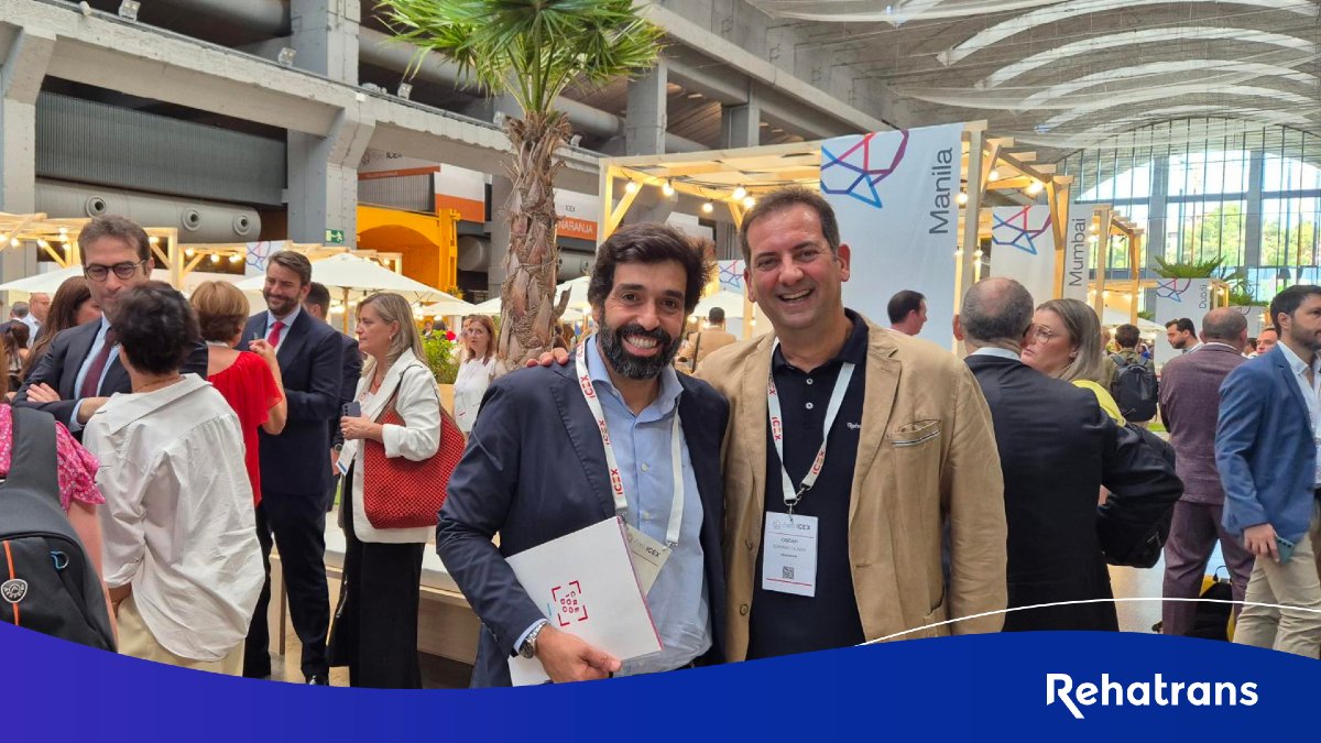 Rehatrans's tweet image. 🌍 ¡Participamos en el #FOROICEX2025!

Con +1,000 empresas y oficinas comerciales globales, encontramos inspiración para exportar #vehículosadaptados.

Gracias, @ICEX_ por esta iniciativa. ¡Seguimos avanzando!

#Rehatrans #Accesibilidad #Networking #Inclusión
