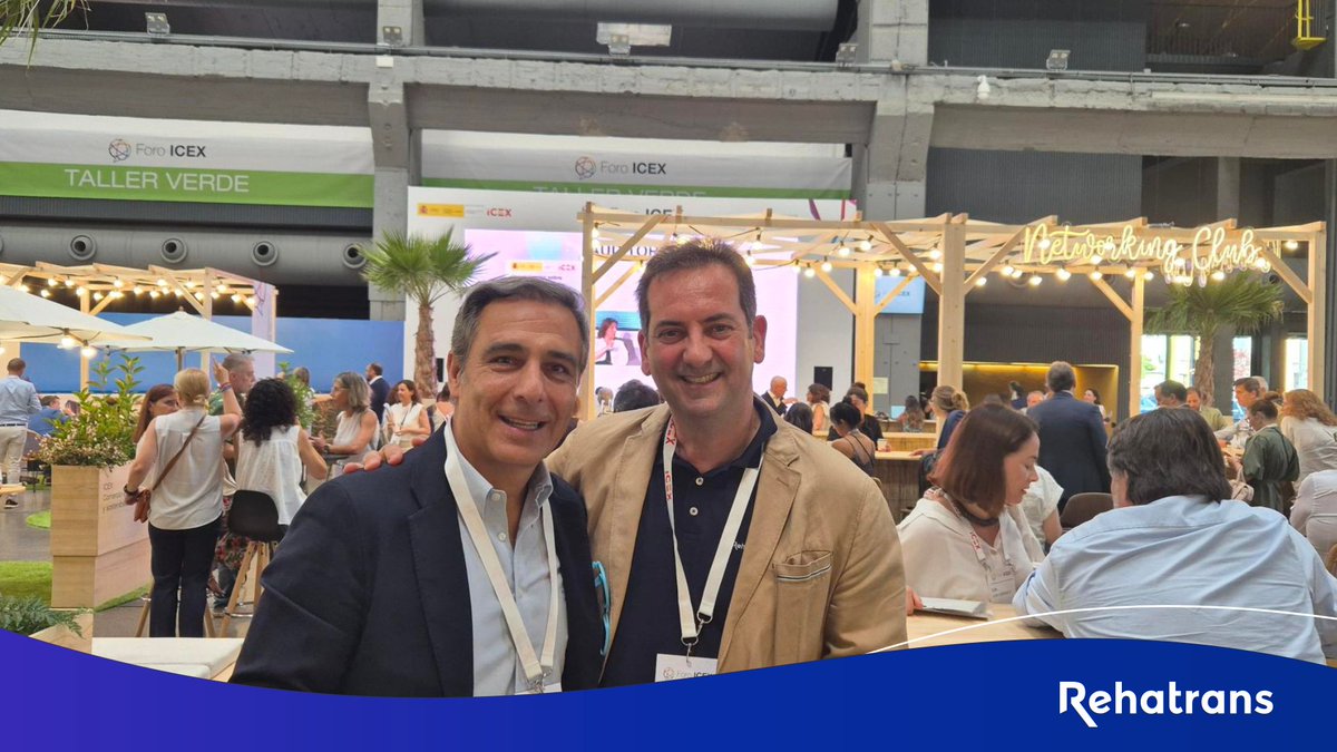 Rehatrans's tweet image. 🌍 ¡Participamos en el #FOROICEX2025!

Con +1,000 empresas y oficinas comerciales globales, encontramos inspiración para exportar #vehículosadaptados.

Gracias, @ICEX_ por esta iniciativa. ¡Seguimos avanzando!

#Rehatrans #Accesibilidad #Networking #Inclusión