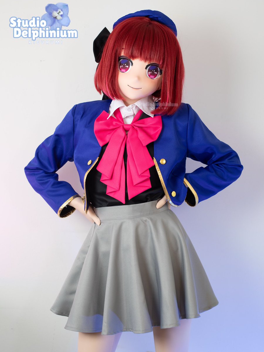 delphiniumkig's tweet image. Haven’t seen this girl in a while 😆

Final day for commission applications! The form closes at 11:59 PM EST tonight.

#KanaArima #ArimaKana #OshiNoKo #推しの子 #有馬かな #kigurumi #着ぐるみ #kigurumimask #oshinokocosplay #kanaarimacosplay