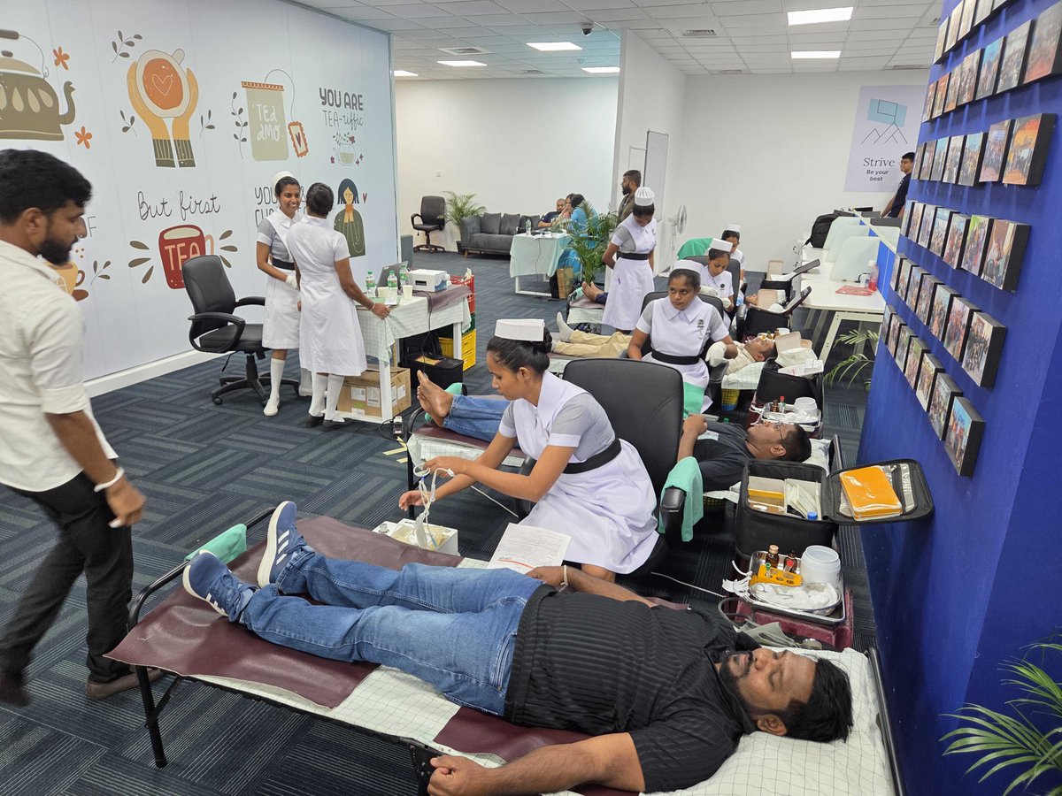 Cin7 Cares - in action! 💉 Last week, our Sri Lanka team hosted a Blood Donation Camp at Orion City, bringing together Cin7ers, friends, family, and the local community for a life-saving cause. Huge cheers to the team for making it happen! 💙
