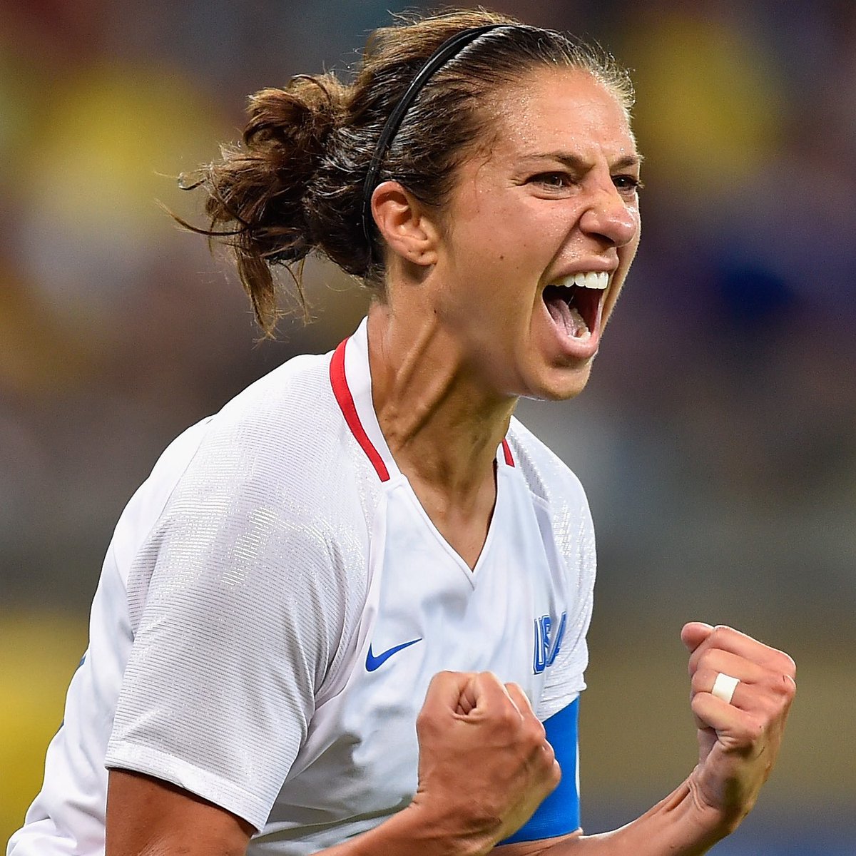 USWNT's tweet image. Happy Birthday to the 2x World Cup winner and 2x Olympic Gold medalist, @CarliLloyd 🎉