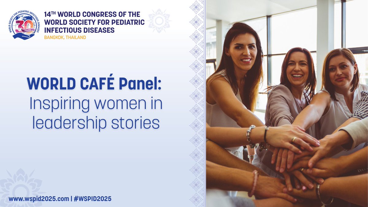 WSPID's tweet image. 🌟 Be part of the World Café: Inspiring Women in Leadership Stories at #WSPID2025!
This interactive session is all about real stories, real challenges, and real inspiration. Join the conversation, share your voice, and connect.
🔗 Details here: bit.ly/40XEHEt