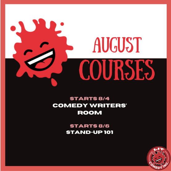 From your first tight 5 to your first comedy script — this is where it begins.
🎤 Stand Up 101 = stage confidence.
📝 Comedy Writers Room = sitcoms, sketches, and sharp scripts.
💥 One month. Two classes. A thousand punchlines.