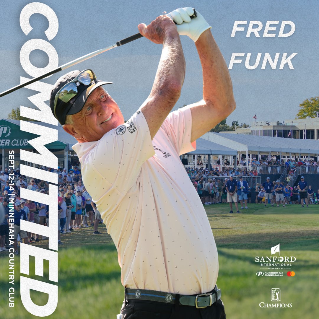 SanfordIntl's tweet image. Coming in hot with another week of player announcements 🔥🔥

Mike Weir, David Toms, and Fred Funk join the 2025 field and are looking to take home some hardware 🏆

Get your tickets today! @sanfordsports_ 

#SanfordIntl | #MoreThanGolf