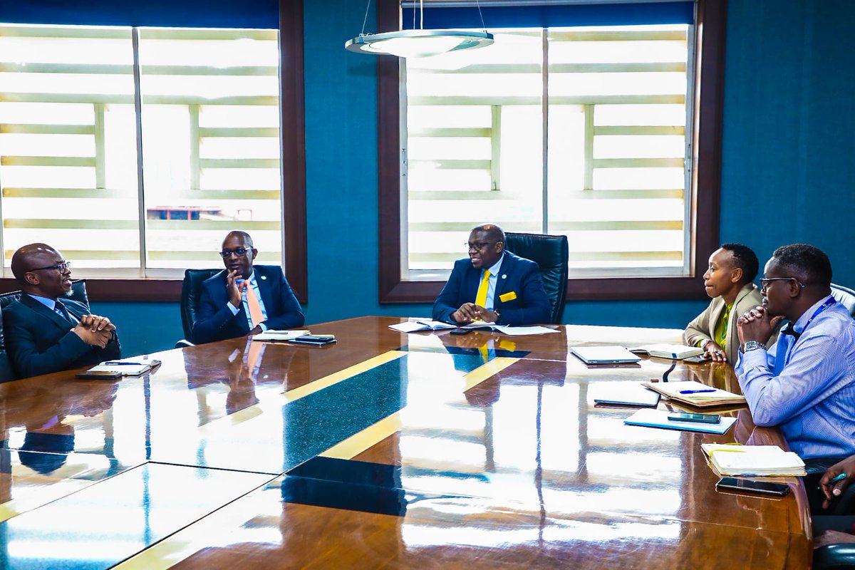 NationMediaGrp's tweet image. Earlier today, our Group Managing Director and CEO, Geoffrey Odundo
hosted Martin Ochien'g, Group Managing Director, SASINI PLC.
They discussed opportunities for collaboration including sustainability, innovation, and thought leadership. We look forward to collaboratively…