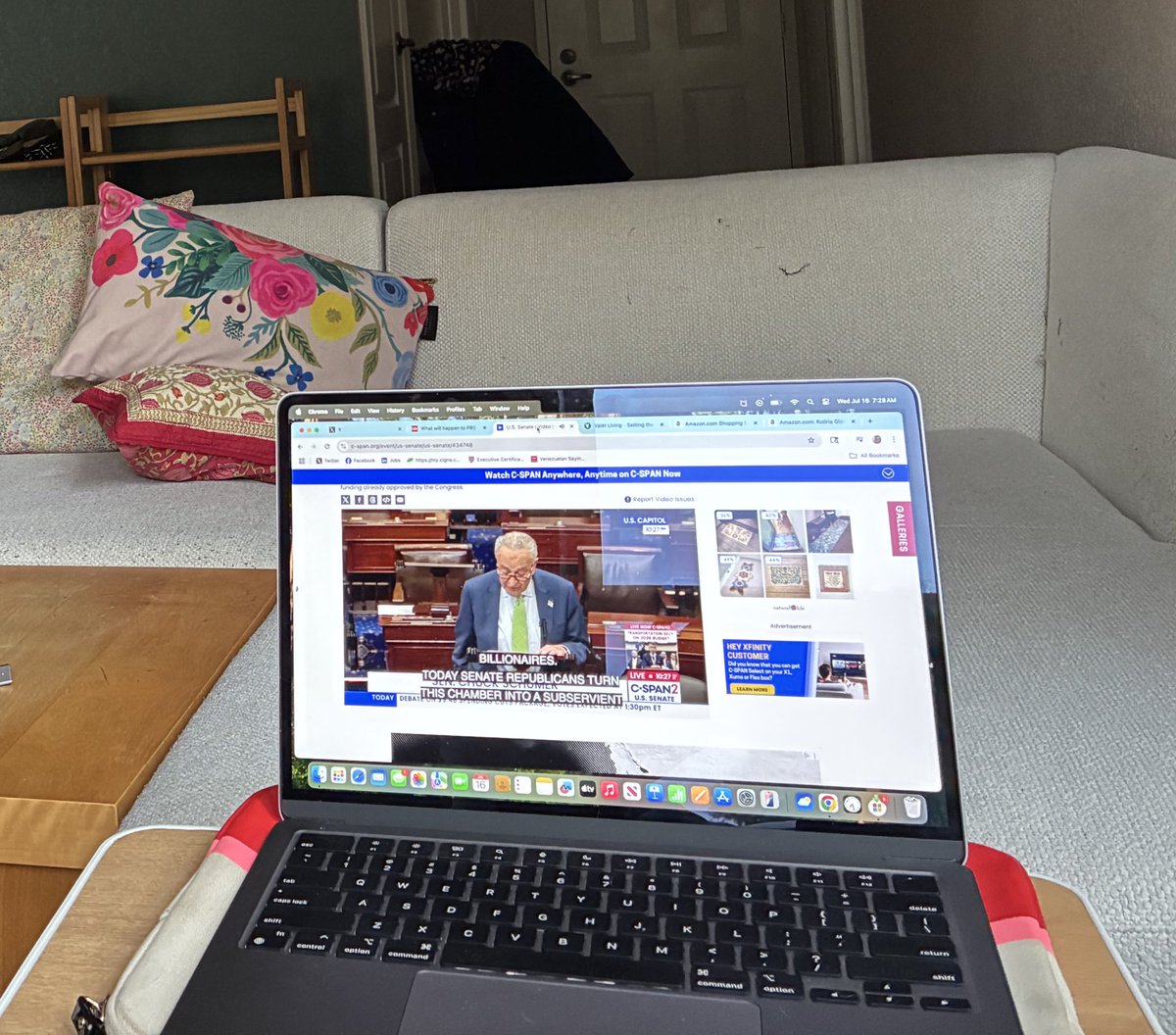 isalara's tweet image. Watching senate debate on clawing back funds from foreign aid & public media bcuz even if you leave DC, you can’t stop caring… #cspanforever #protectmypublicmedia