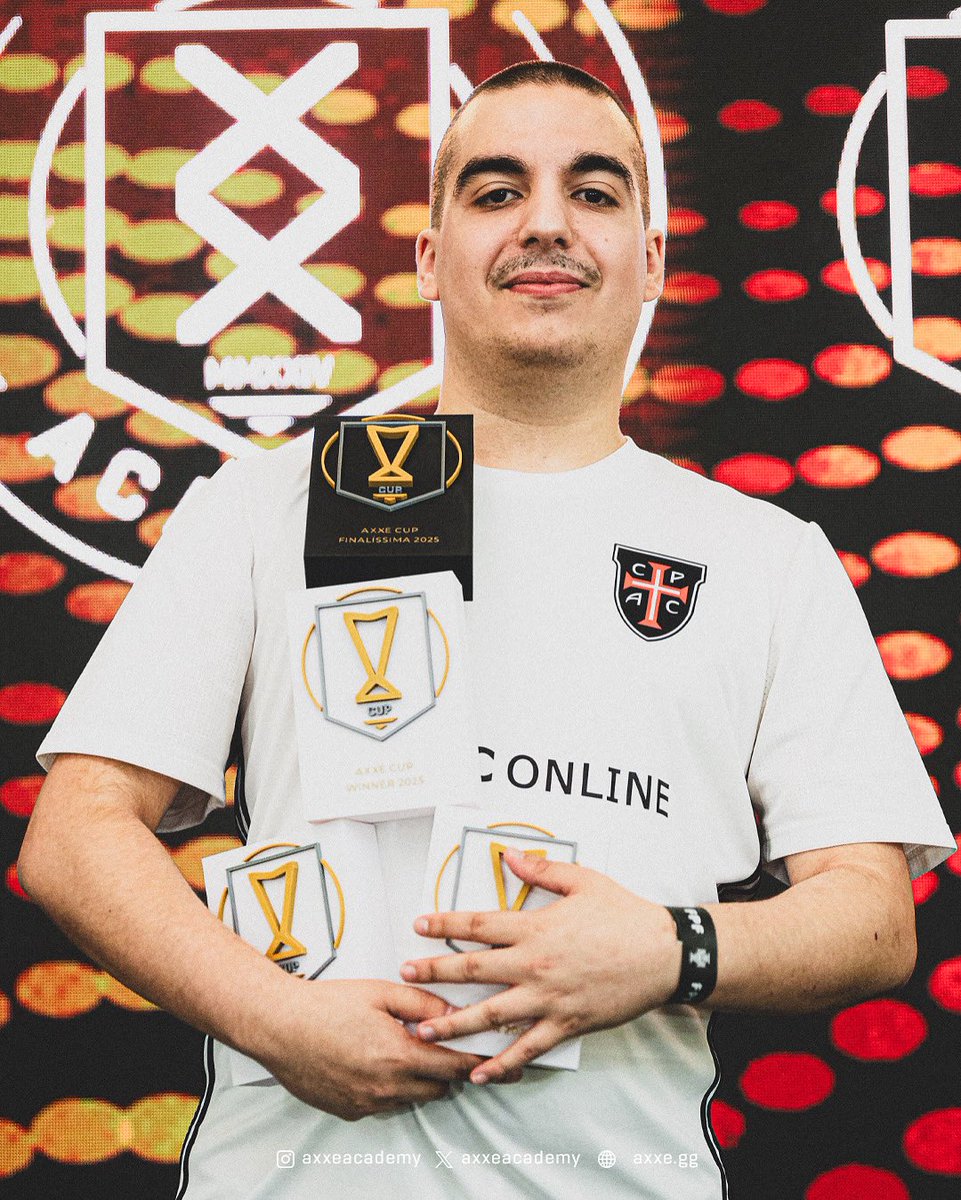 Um verdadeiro ‘papa-títulos’ na AXXE CUP. Que bela temporada, <a href="/NightPT_01/">Bruno Simão</a>. 🏆🤩