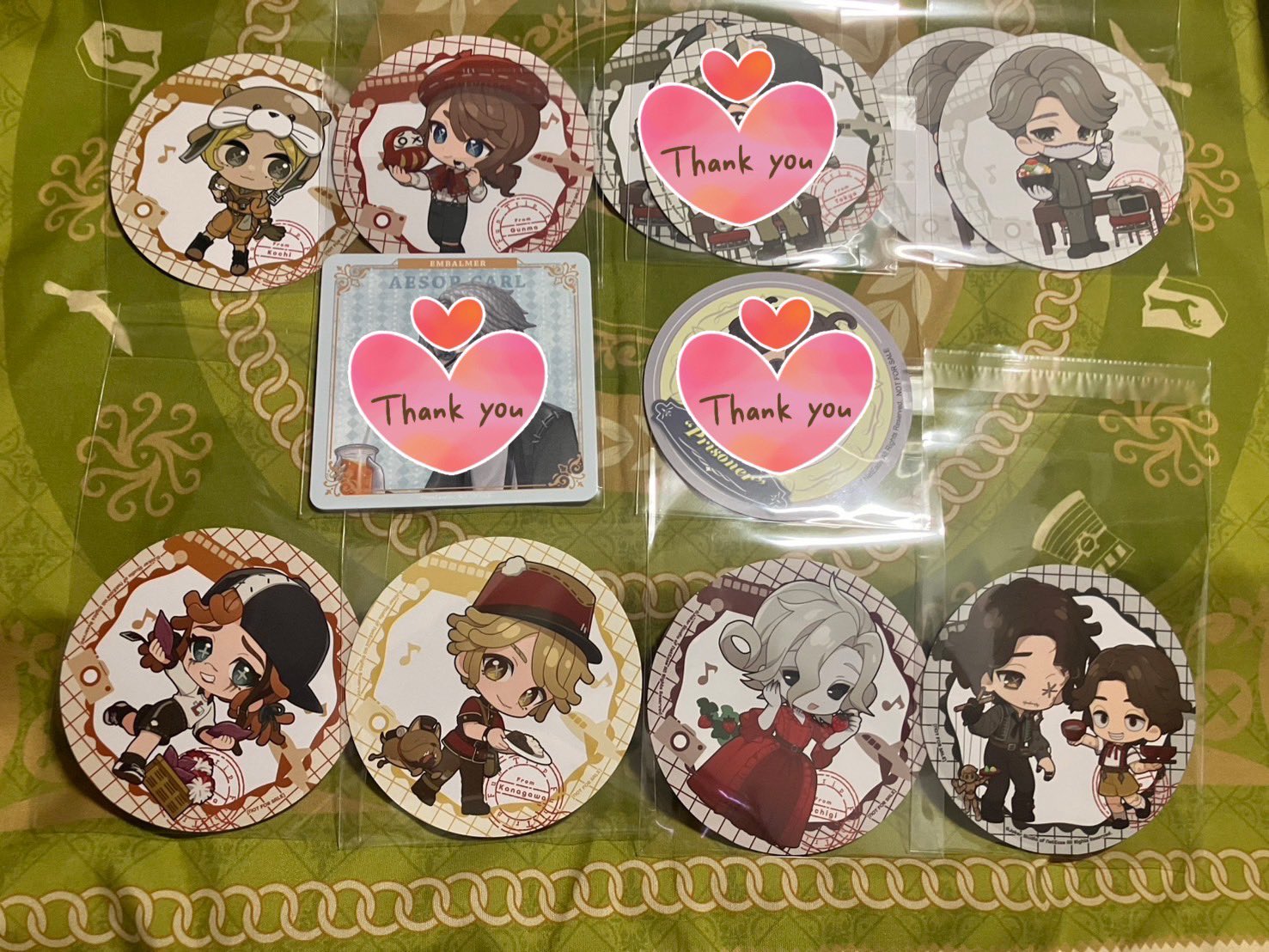 第五人格 作曲家 sweet world story 缶バッジ 15点 第五人格 作曲