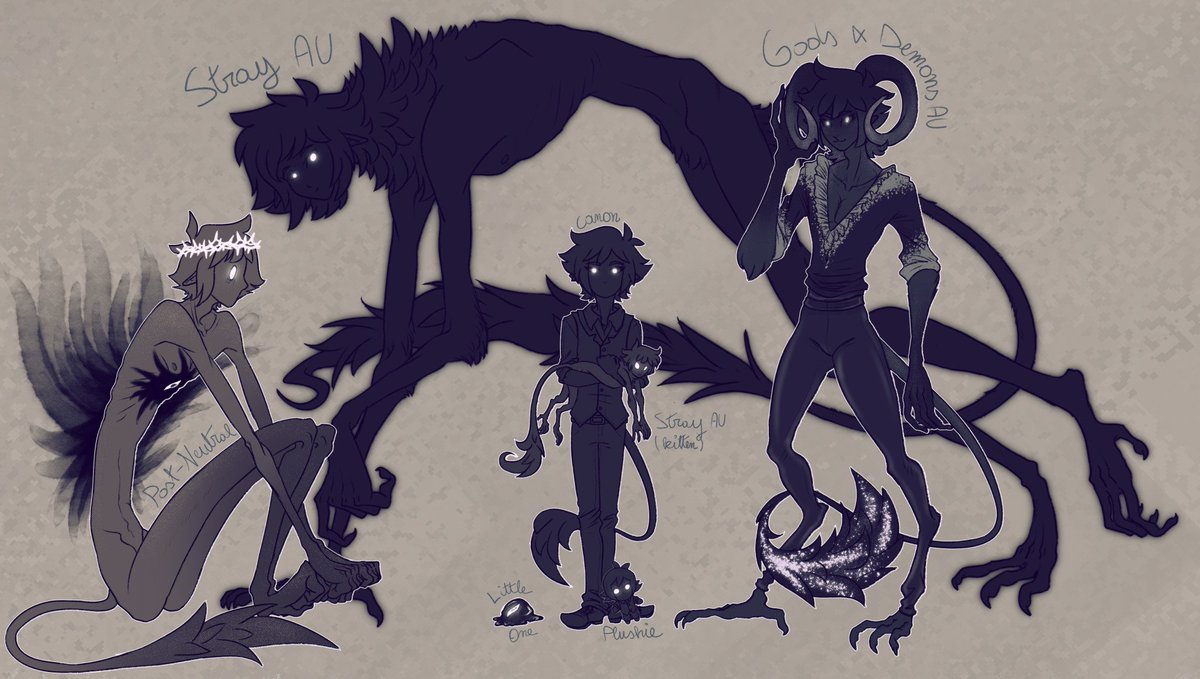 RowanFinleys's tweet photo. Stranger week day 3: Creature

I have so many creature Strangers, so let's have 'em all together.

🗝️ #OMORI #OMORIFANART #omoristranger #StrayAU #GodsandDemonsAU #postneutral #myart #strangerweek #strangerweek2025 https://t.co/8oMtoLiSXq