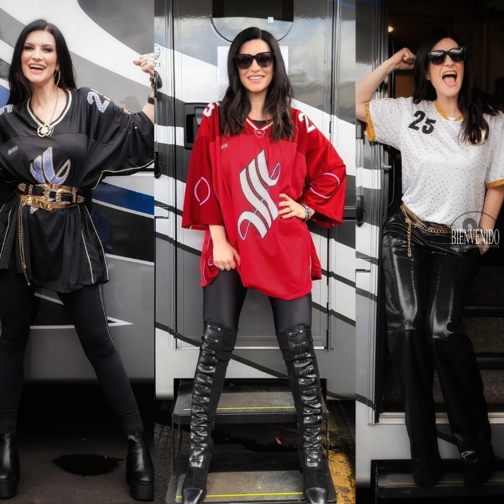 BienvenidoLPAR's tweet image. NOS ENCANTA LA LAURA DEPORTIVA⚽🔥
¿Cuál de los 3 looks que usó en el mundial de clubes te gustó más?🙃
#LauraPausini